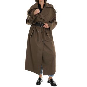 TRENCH GESSATO FANGO